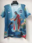 2025 Brasile Versione Speciale Maglia da calcio blu Maglia da calcio blu in edizione speciale Brasile 2025
