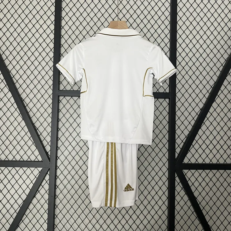 11/12 Real Madrid home white Retro kids kit