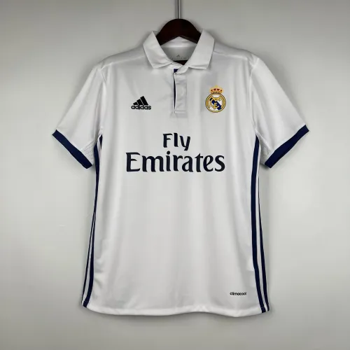 16/17 Real Madrid Retro casa blanca camiseta de fútbol
