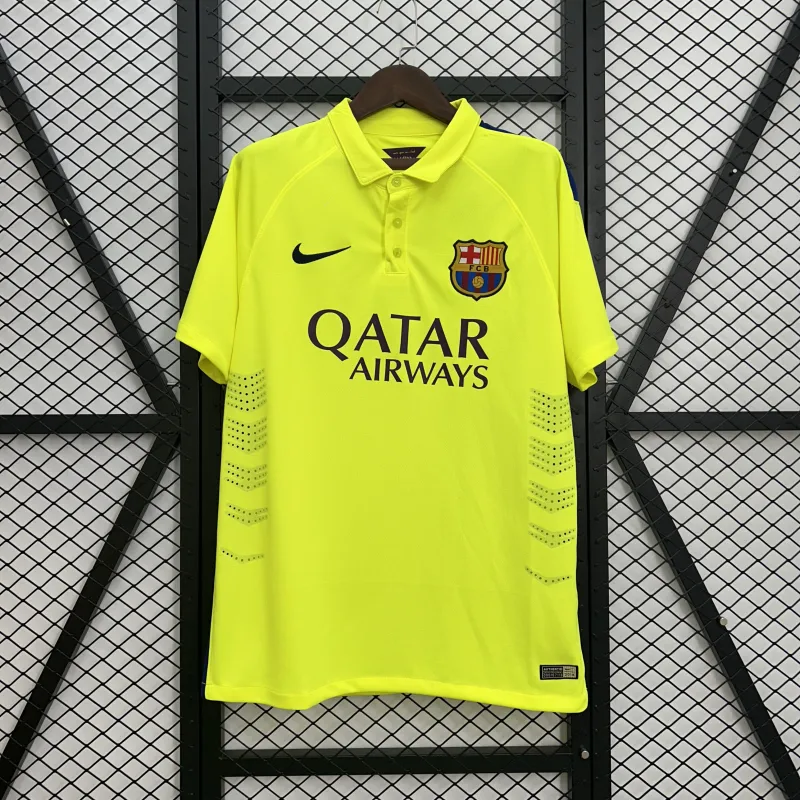 14/15 Barcelona Third Away Retro Soccer Jersey