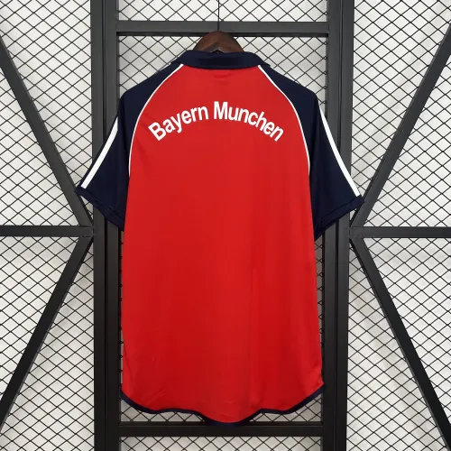 00/01 Bayern München Retro nach Hause rot Fußballtrikot