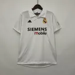 02/03 Real Madrid Retro Home white soccer jersey 02/03 Real Madrid Retro Home white soccer jersey
