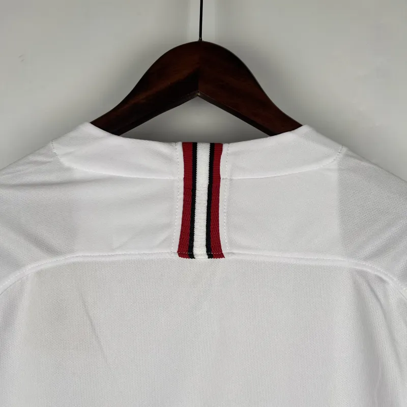 18/19 PSG Black Retro Long Sleeve Soccer Jersey