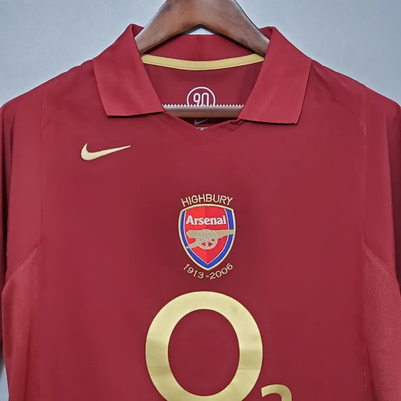 05/06 Arsenal home Retro Soccer Jersey