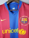07/08 Barcelona Heim Retro Langarm Trikot
