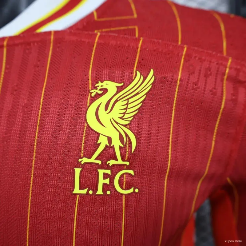 24/25 Liverpool Home Long Sleeve Player Jersey
