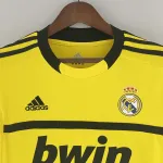 11/12 Real Madrid Retro Goalkeeper Yellow soccer jersey