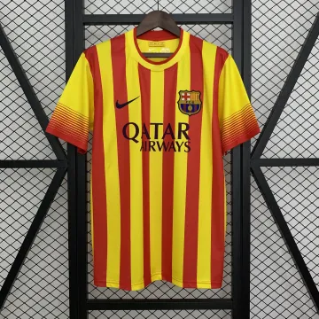 13/14 Barcelona Away Retro Soccer Jersey