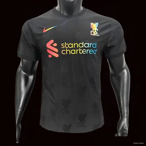 24/25 Liverpool Zwart Speciaal Versie Speler Jersey