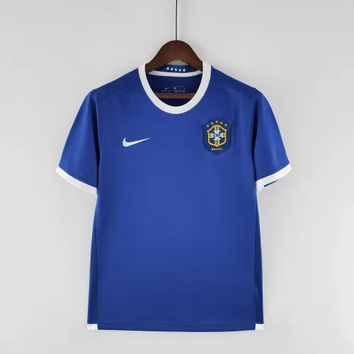2006 Brazil Away Retro Soccer Jersey