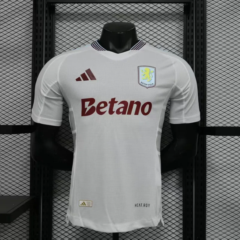 24/25 Aston Villa Weiß Spieler Version Trikot