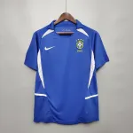 2002 World Cup Brazil Away Retro Soccer Jersey 2002 World Cup Brazil Away Retro Soccer Jersey