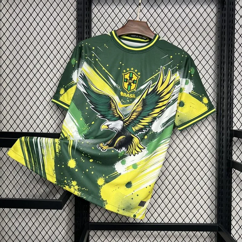 2024 Brazil Special Green Eagle Soccer Jersey