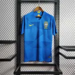 2018 World Cup Brazil Away Retro Soccer Jersey