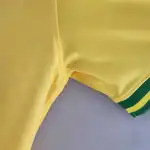 2022 World Cup Brazil Concept Yellow Soccer Jersey