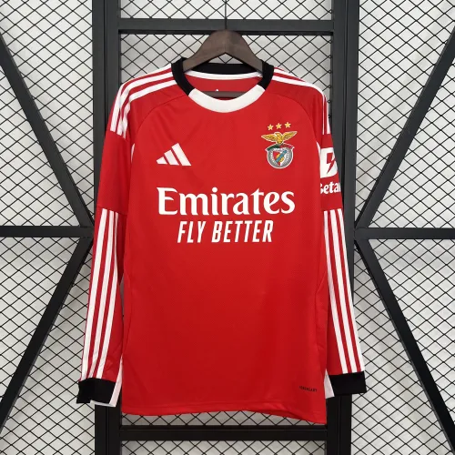 25/26 Benfica Heim Langarm Trikot