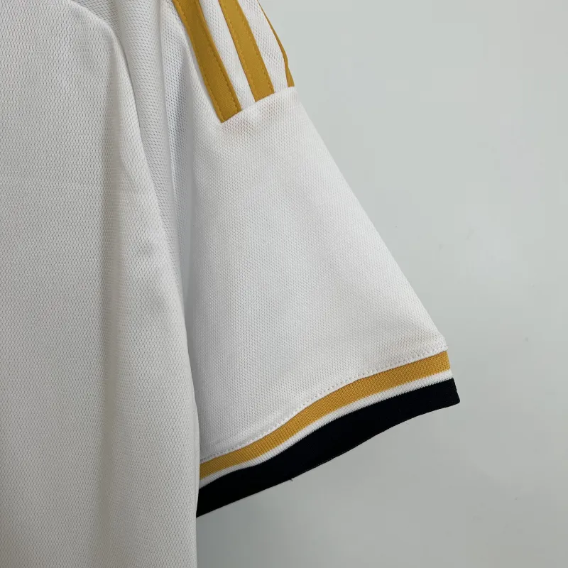 23/24 Real Madrid Home white soccer jersey