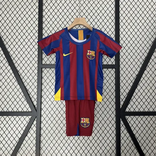 05/06 Barcelona Home Retro Kids kit