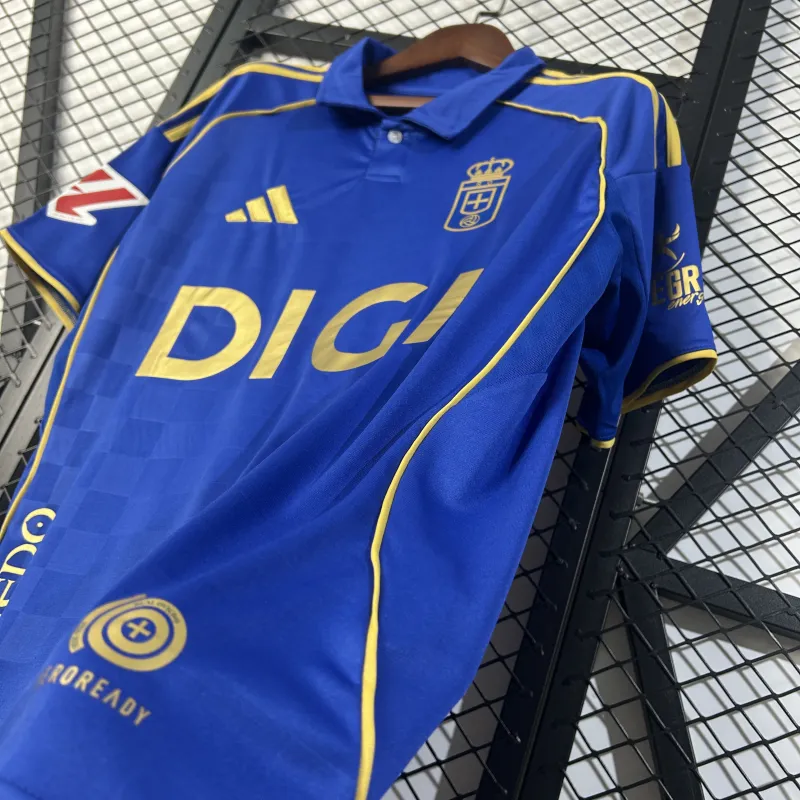 25/26 Real Oviedo Home Soccer Jersey