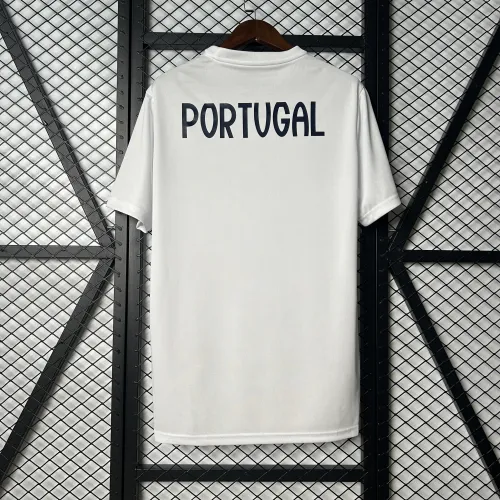 Camisa de treino branca de Portugal para 2025