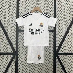 24/25 Real Madrid home white Kids kit - product photo 24/25 Real Madrid home white Kids kit product image