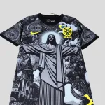 2024 Brazil Grey Jesus Special Edition Jersey