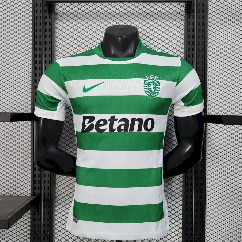 25/26 Sporting Lisbon home player Version Jersey