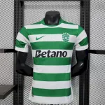 25/26 Sporting Lisbon home player Version Jersey