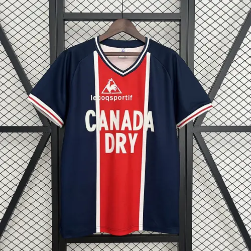 74/75 PSG thuis Retro Voetbal Jersey