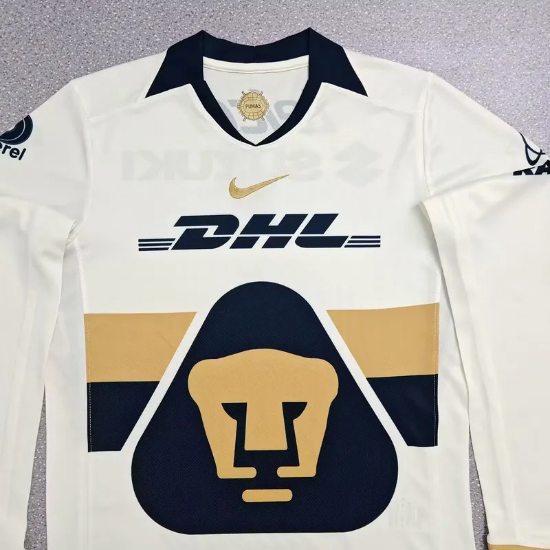 Maglia da casa a maniche lunghe Pumas 25/26