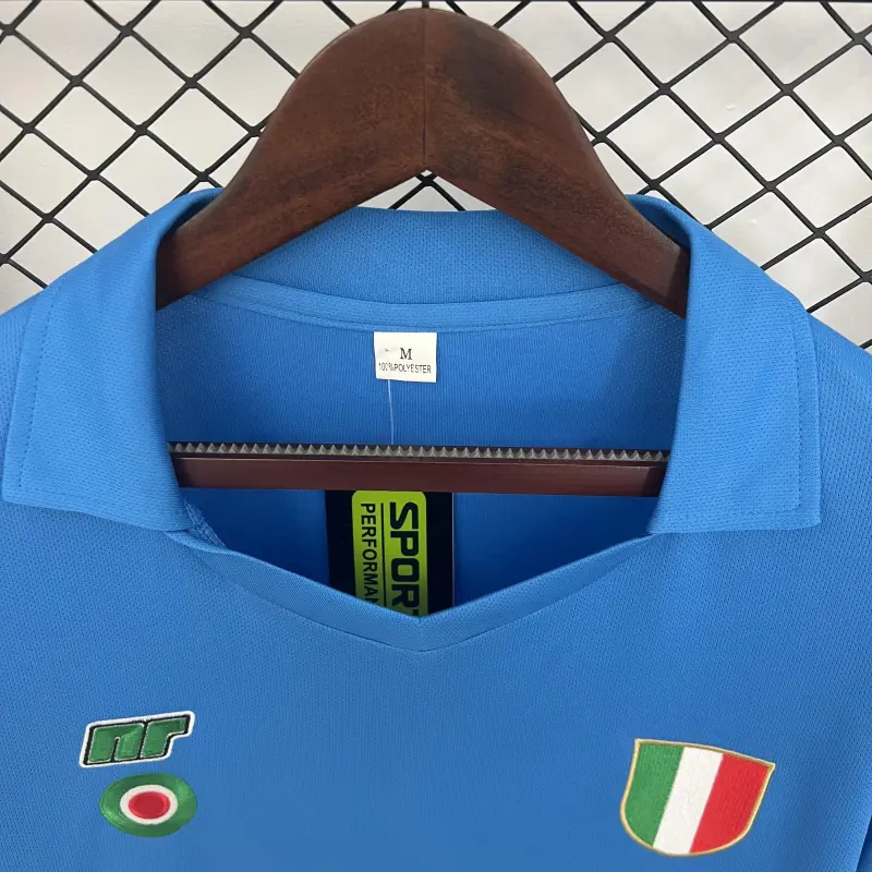 87/88 Napoli Home Retro Long Sleeve Jersey