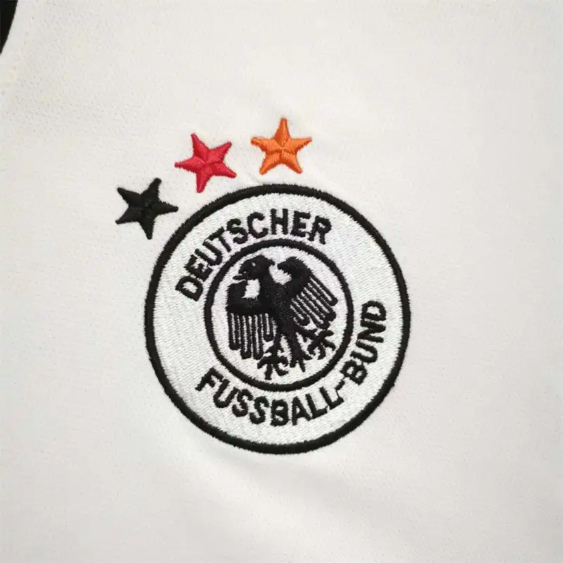 2002 Wereldkampioenschap Duitsland thuis Retro Voetbal Jersey