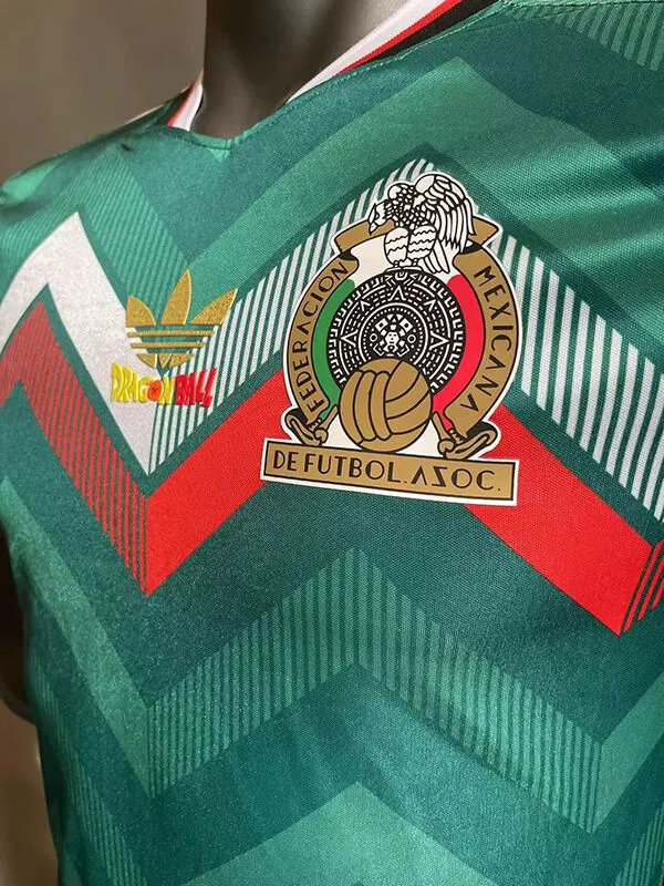 2024 Mexiko Grüner Drache Spieler Version Trikot