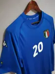 2000 Italy home blue Retro Soccer Jersey
