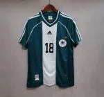 1998 World Cup Germany away Retro Soccer Jersey