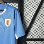 2025 Uruguay home blue soccer Jersey