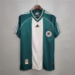 Maillot de football rétro de l'équipe nationale allemande (match à l'extérieur) de la Coupe du monde 1998 1998 World Cup Germany away Retro Soccer Jersey