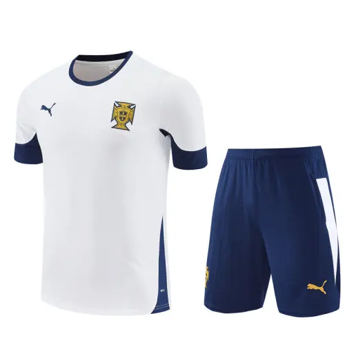 2025 Kit di allenamento Portogallo bianco