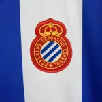 84/85 Espanyol Retro Home maglia da calcio blu