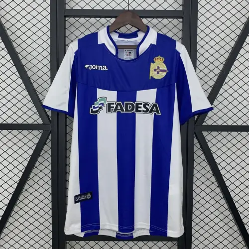 03/04 Deportivo de La Coruna Home Retro Soccer Jersey