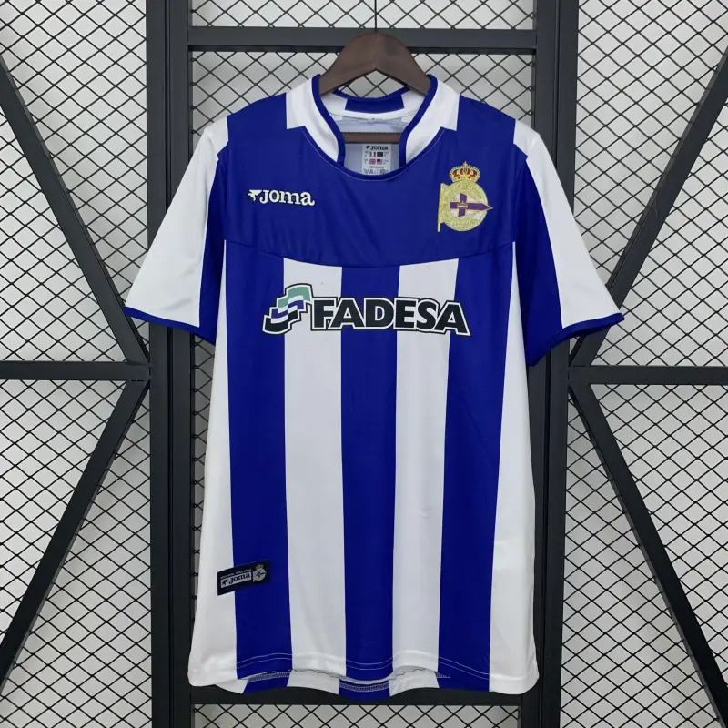 03/04 Deportivo de La Coruna Home Retro Soccer Jersey