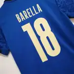 2021 Italy Home Retro UEFA Champions League Jersey