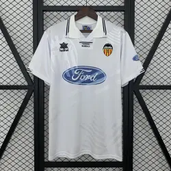 99/00 Valencia Retro Home white soccer jersey - product photo 99/00 Valencia Retro Home white soccer jersey product image