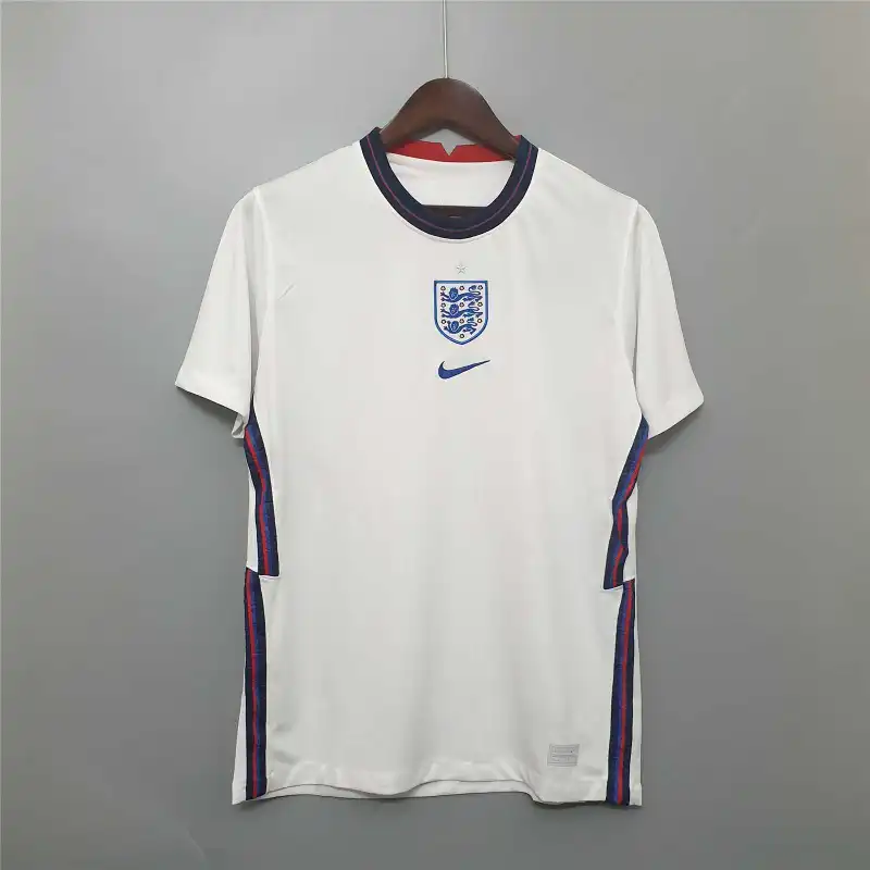 2020 England home Retro white Soccer Jersey