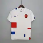 2022 Wereldkampioenschap voetbal Nederland uitshirt wit Wit uittenue van het Nederlands elftal voor het WK 2022