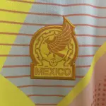 2024 Mexico Goalkeeper Yellow Soccer Jersey