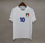 2000 Italy away white Retro Soccer Jersey