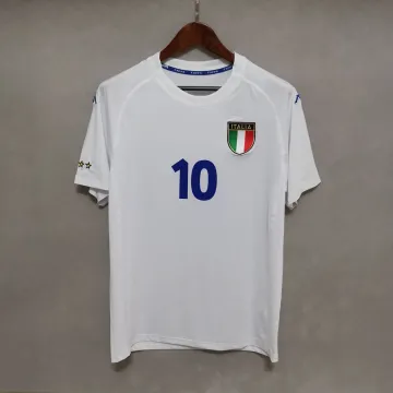 2000 Italy away white Retro Soccer Jersey