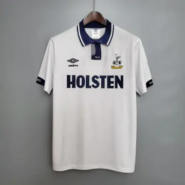 1994 Tottenham Retro home white soccer jersey