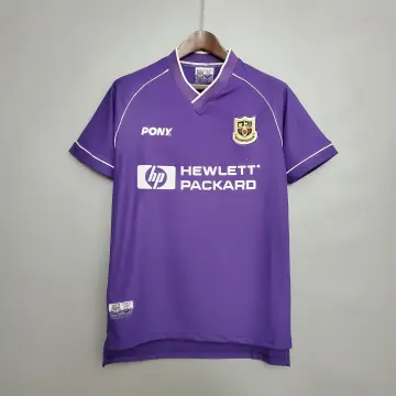 1998 Tottenham Retro away purple soccer jersey